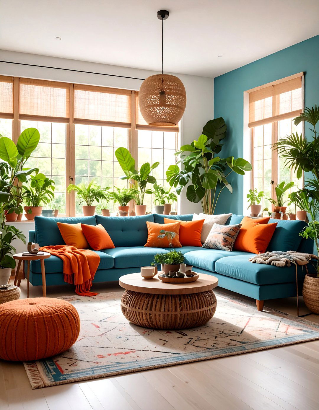 Nature Inspired Colorful Room Ideas with Biophilic Design - 20 Colorful Room Ideas