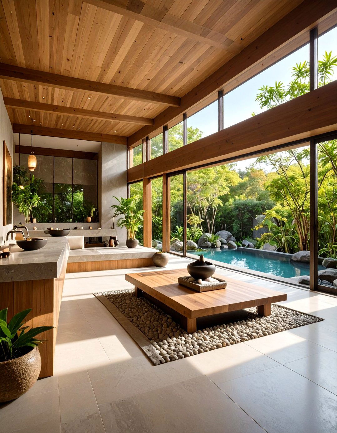 Nature Inspired Elements - 20 Spa Room Ideas