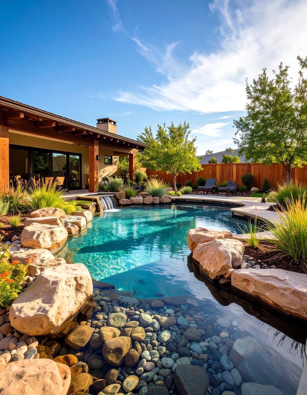 Nature Inspired Freeform Spool - 20 Spool Pool Ideas
