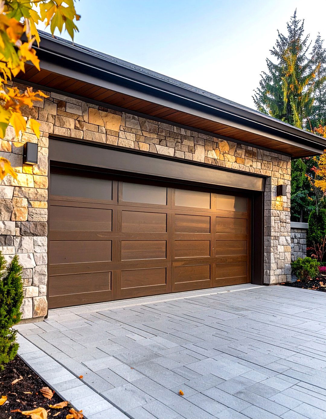 Nature Inspired Stone Tone Garage Wall Paint - 20 Garage Wall Paint Ideas