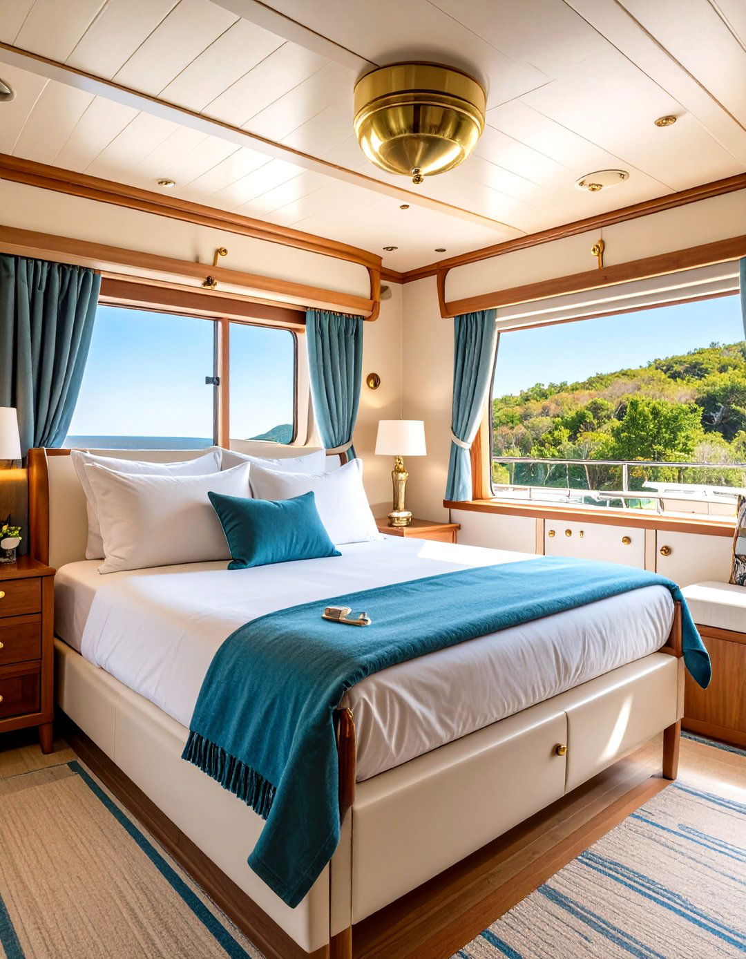 Nautical Heritage Yacht Bedroom - 20 yacht bedroom ideas