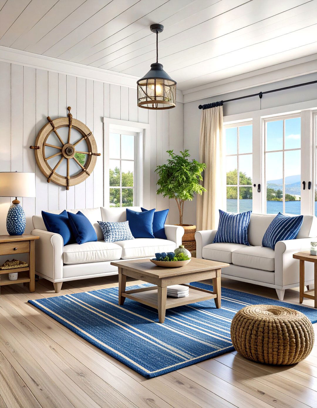 Nautical Inspired Lake House Decorating - 20 Lake House Decorating Ideas