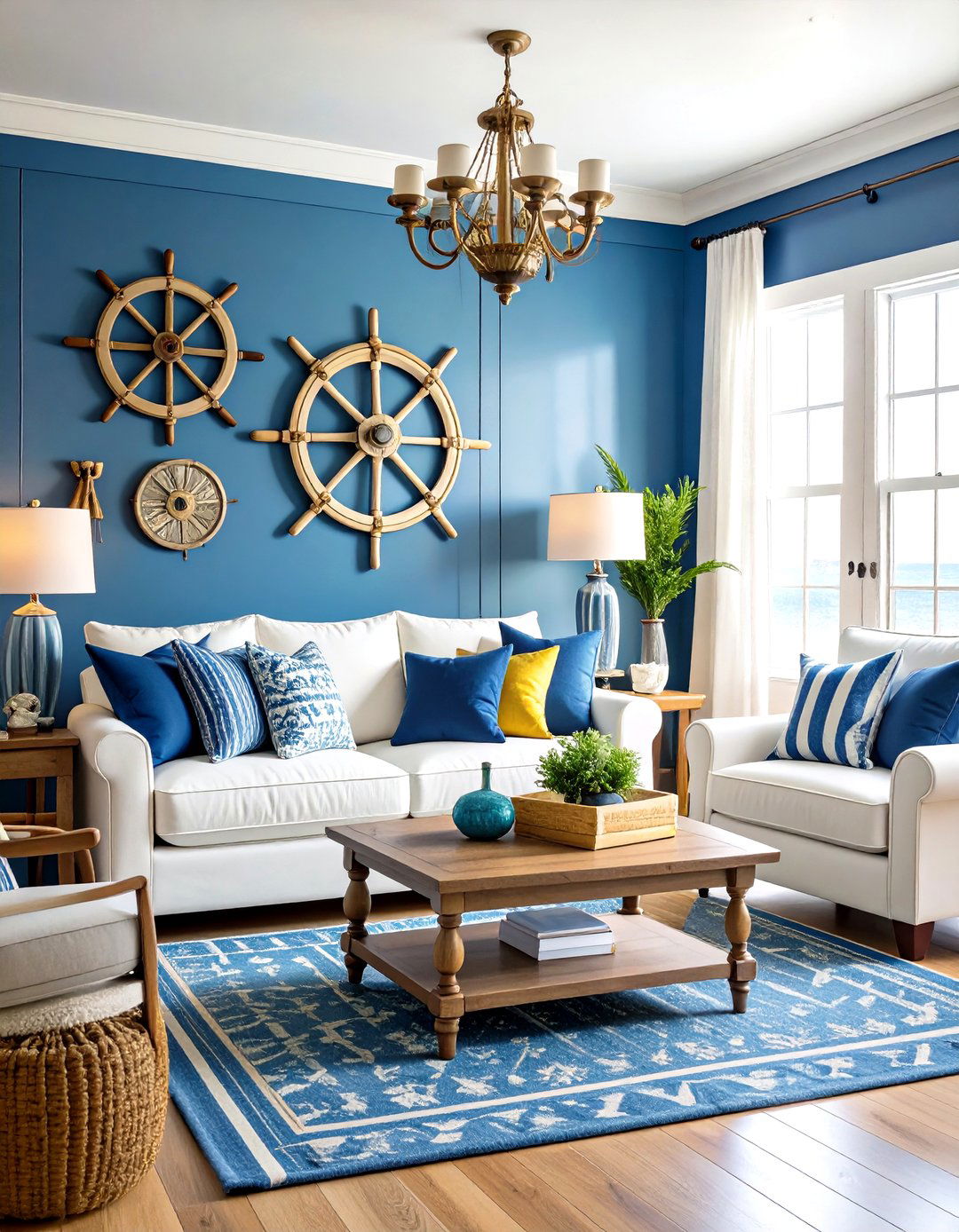 Nautical Man Cave Living Room - 20 Man Cave Living Room Ideas