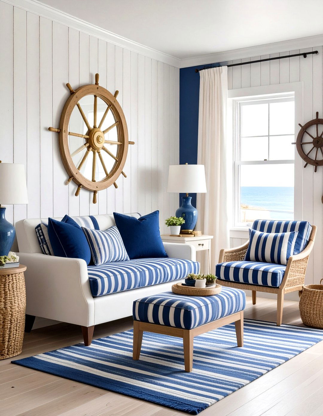 Nautical Maritime Reading Room - 20 Reading Room Ideas