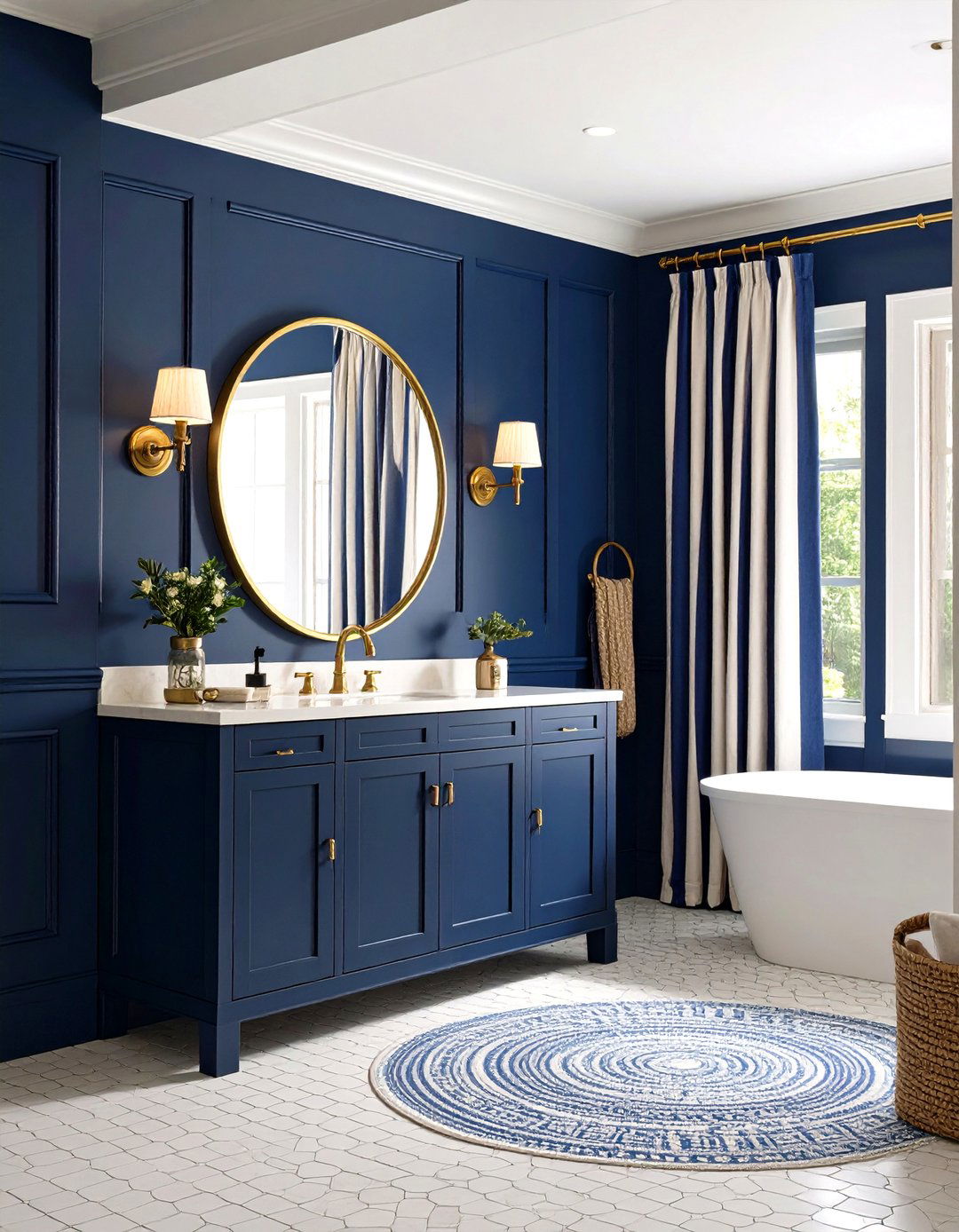 Nautical Porthole Bathroom View - 20 Quirky Bathroom Ideas