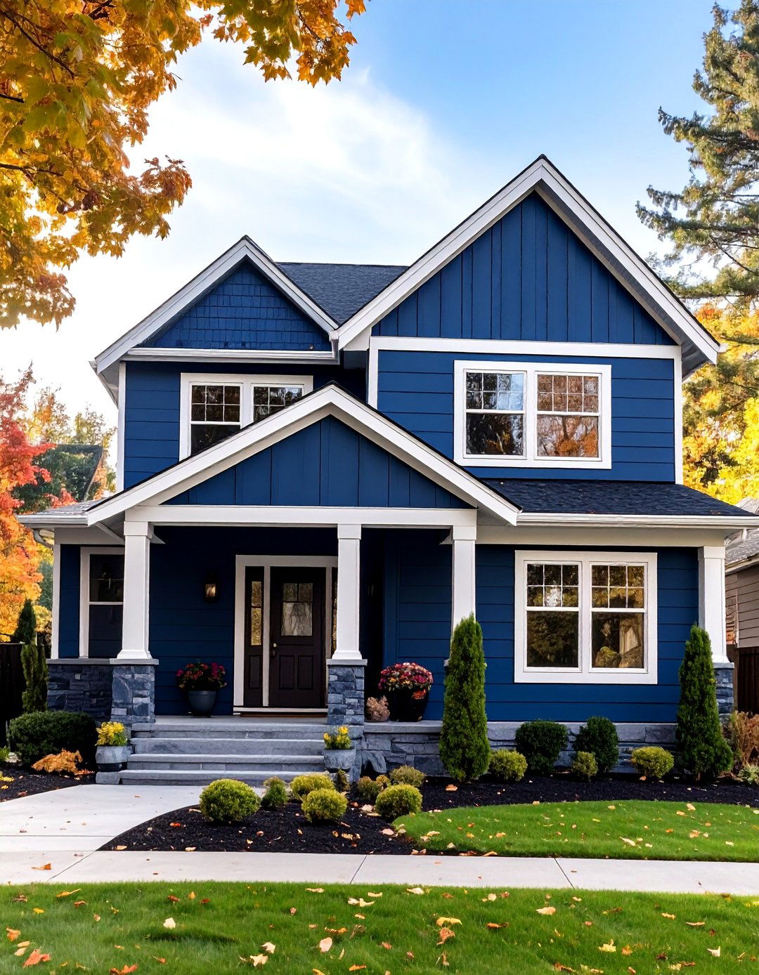 Navy Blue House Siding Colors - 20 House Siding Colors