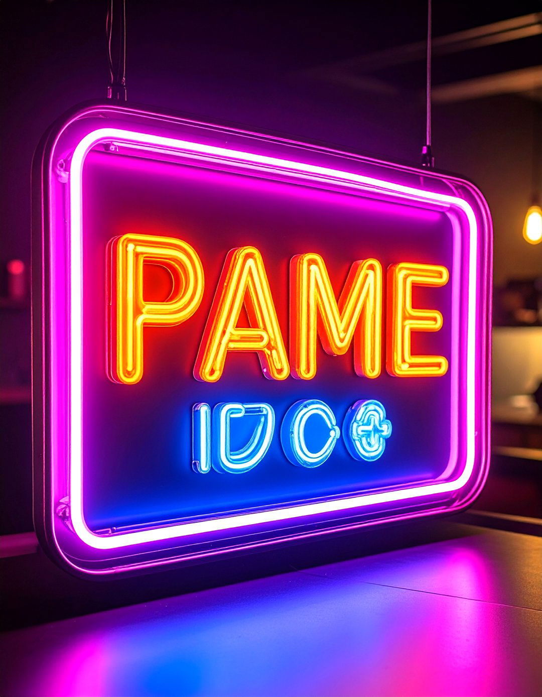 Neon Signs - 20 Small Game Room Ideas