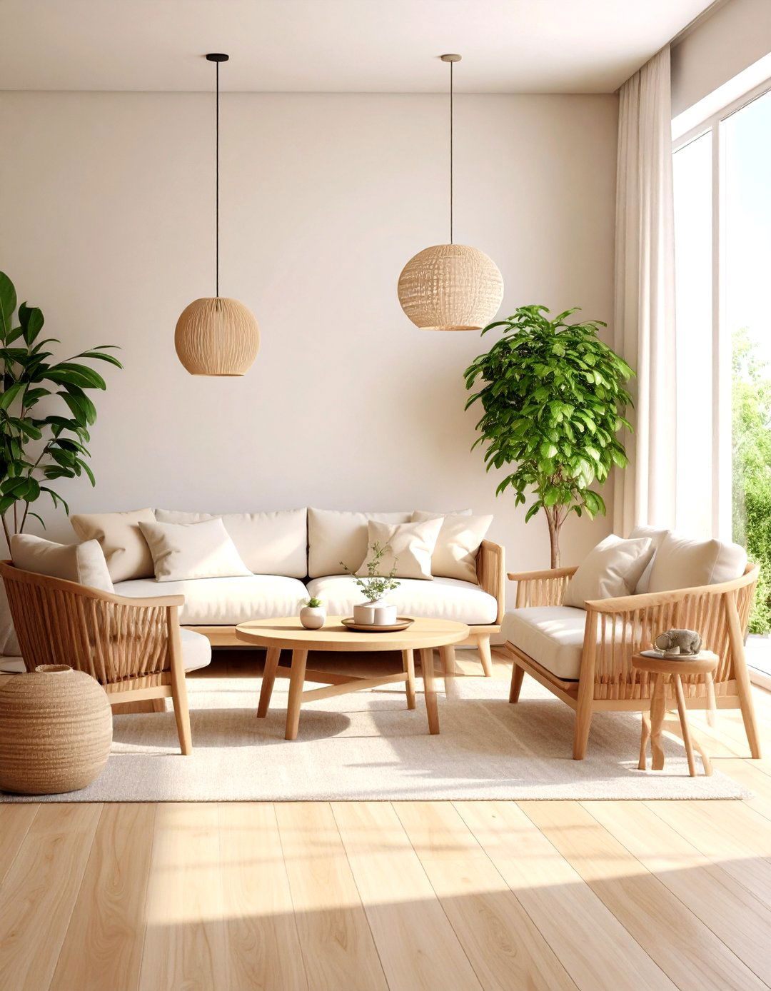 Neutral Color Palette - 20 Small Screened-in Porch Ideas