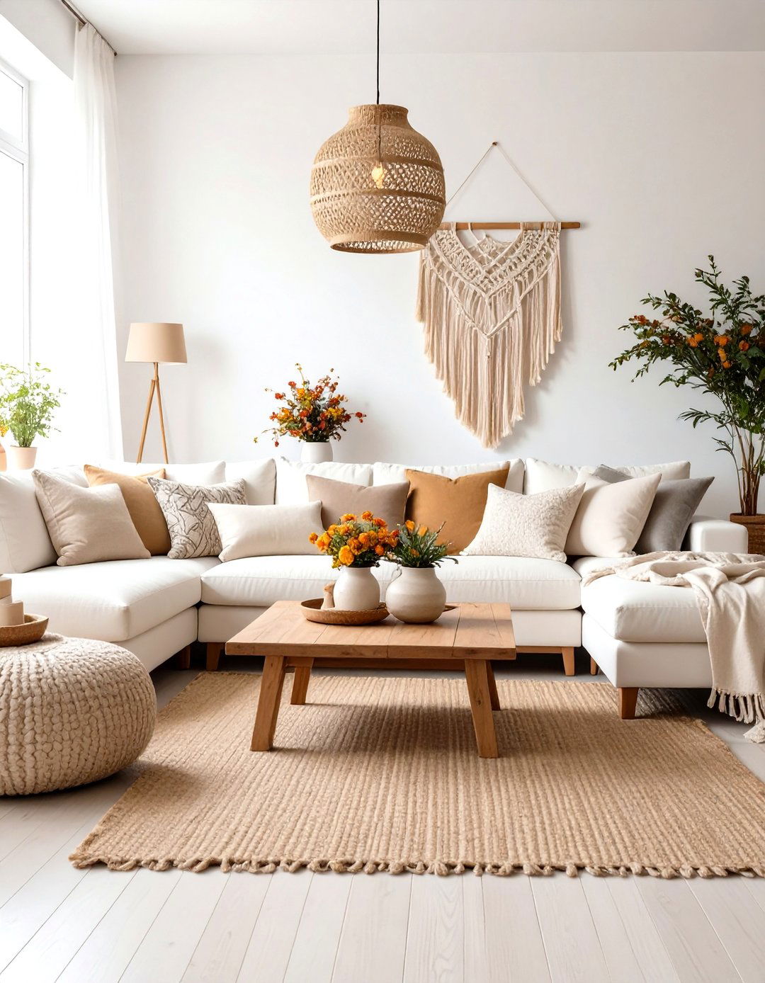 Neutral Foundation Minimalist Modern Boho Living Room - 20 Minimalist Modern Boho Living Room Ideas