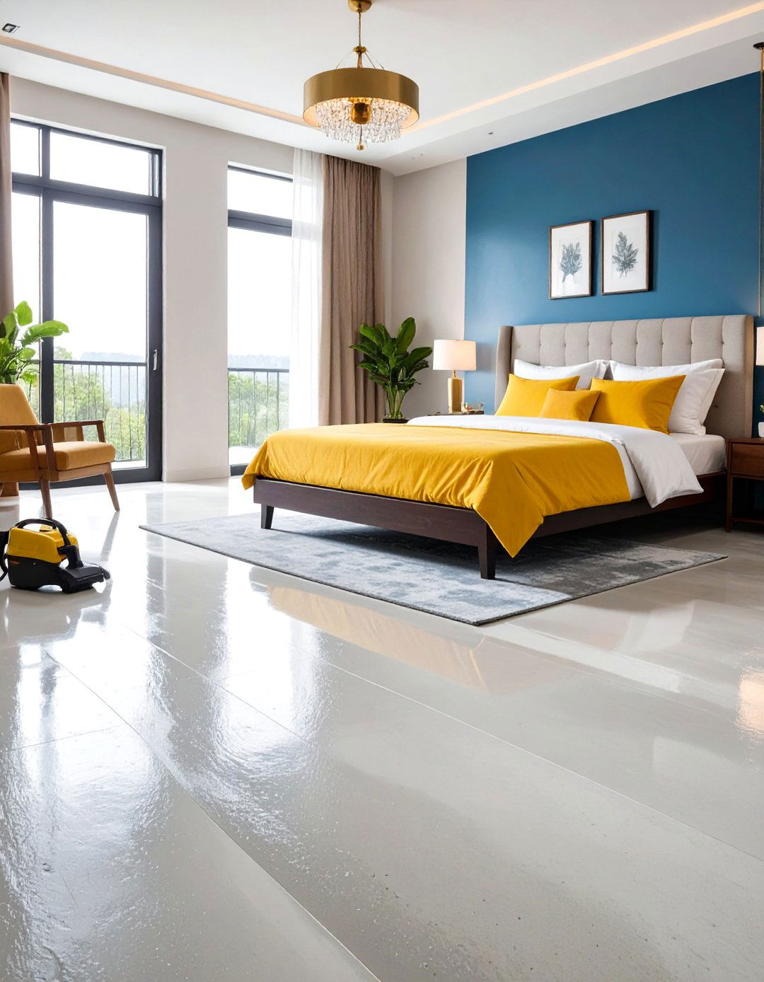 Neutralization and Residue Removal - 20 Stained Concrete Floors