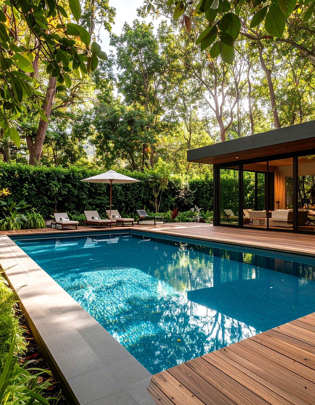 Non Skid Grit Sealer Finish - 20 Stamped Concrete Pool Deck Ideas