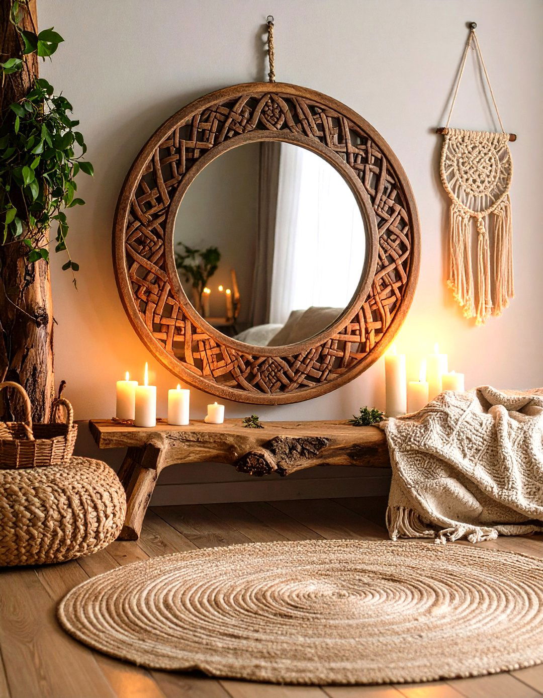 Norse Symbolic Mirrors - 20 Viking Bedroom Ideas