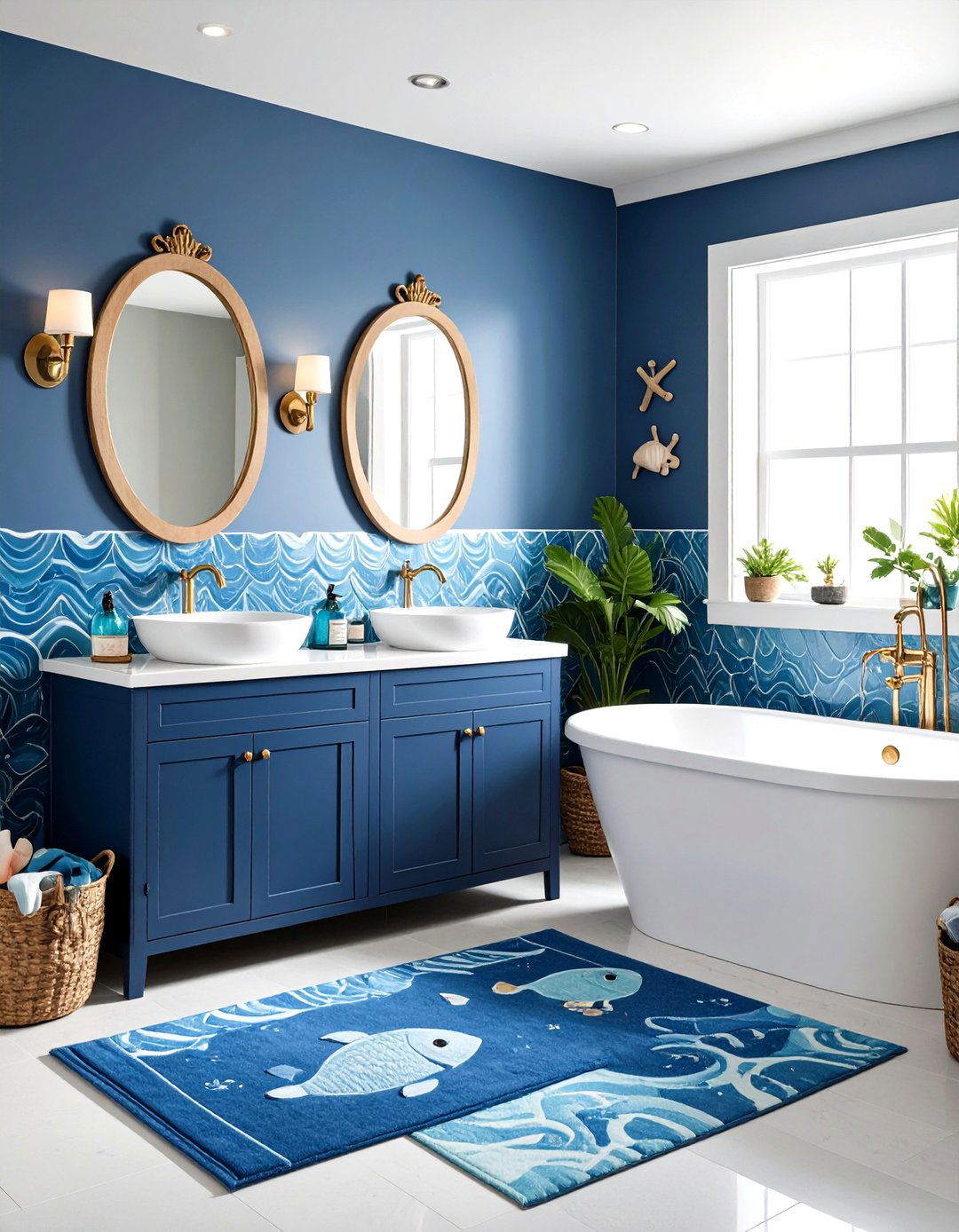 Ocean Adventure Kids Bathroom Theme - 20 Kids Bathroom Ideas