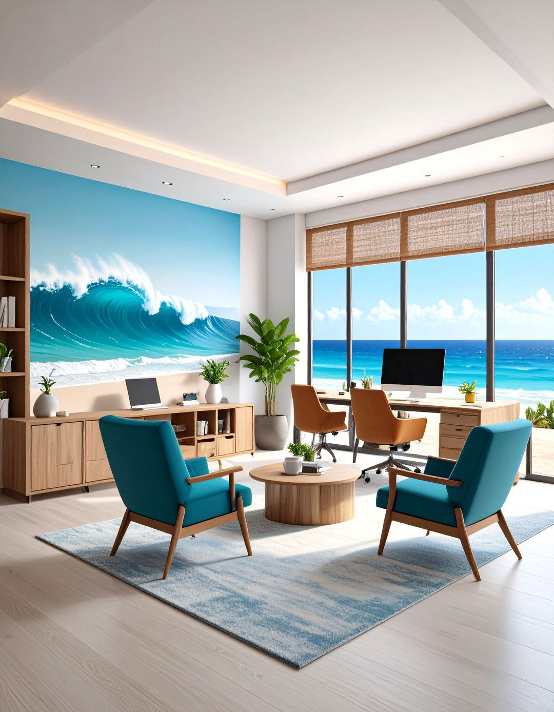 Ocean and Water Office Wall Murals - 20 Office Wall Murals