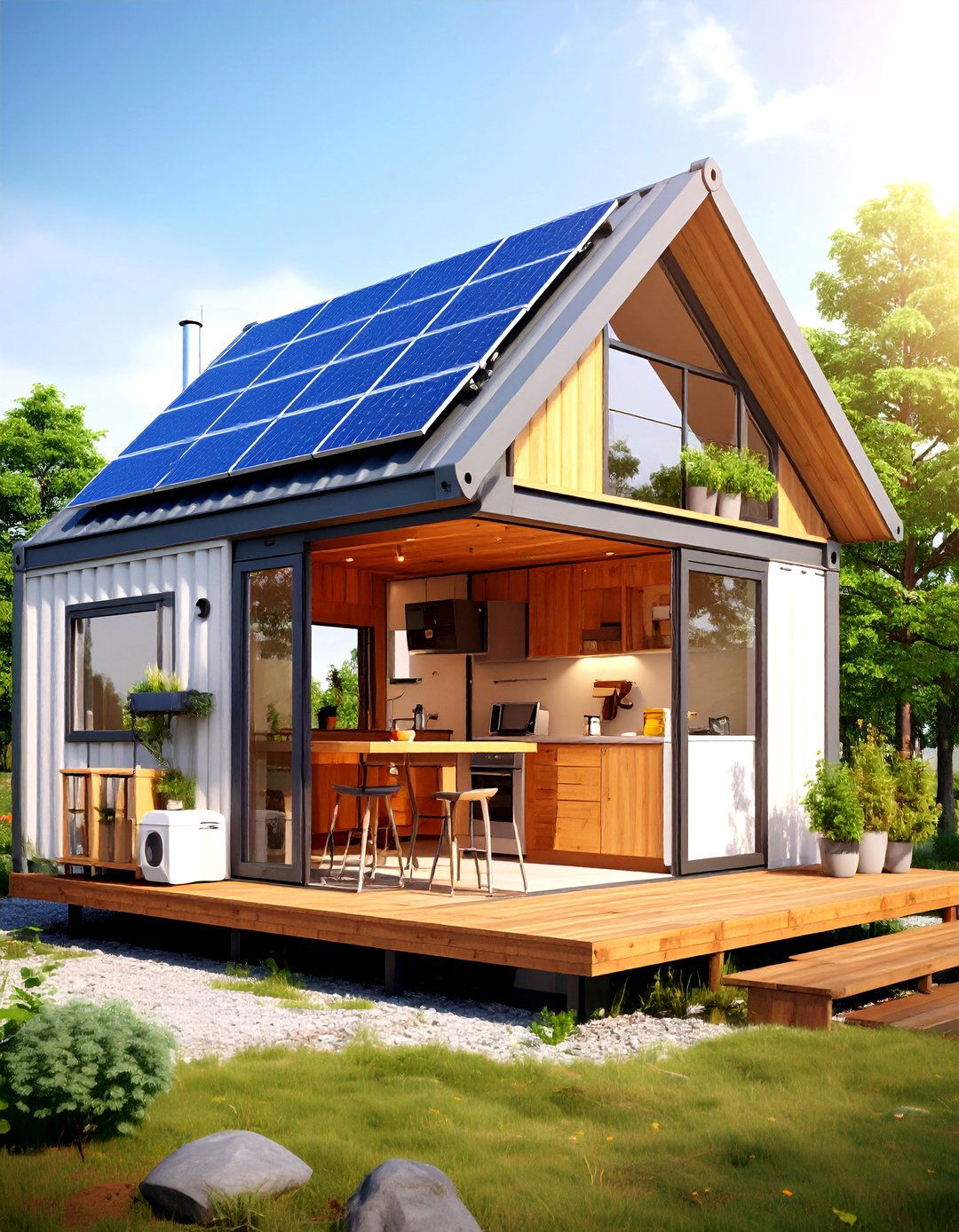 Off Grid Container Home - 20 Container Home Ideas