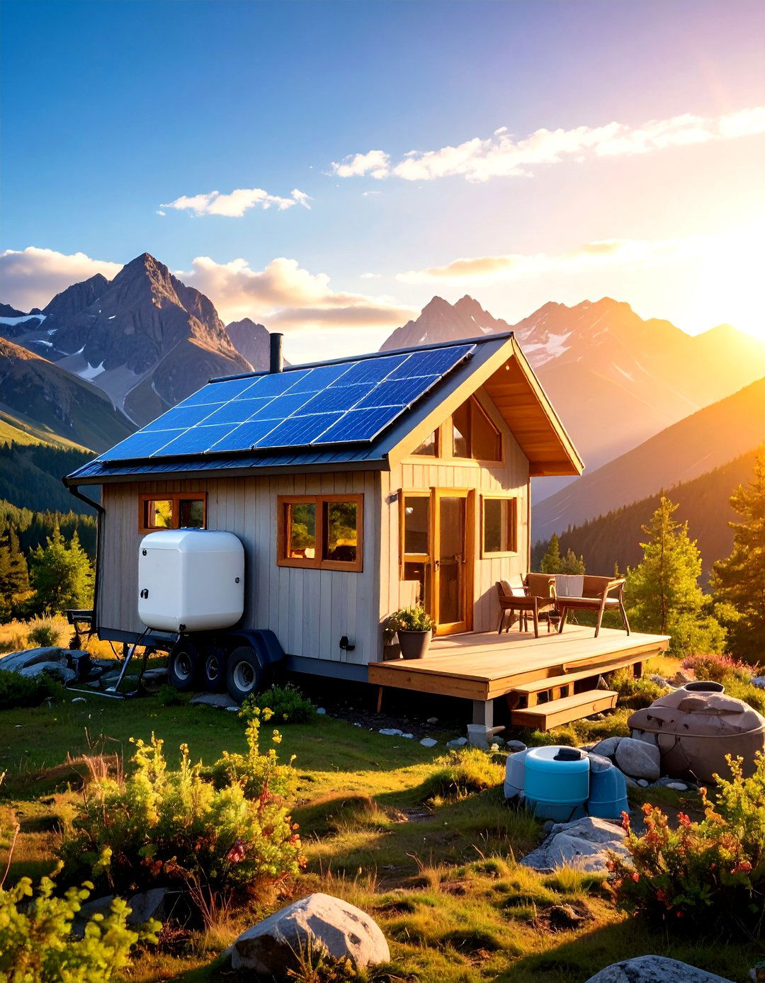 Off Grid Rustic Tiny House Adventure Base - 20 Rustic Tiny House Ideas