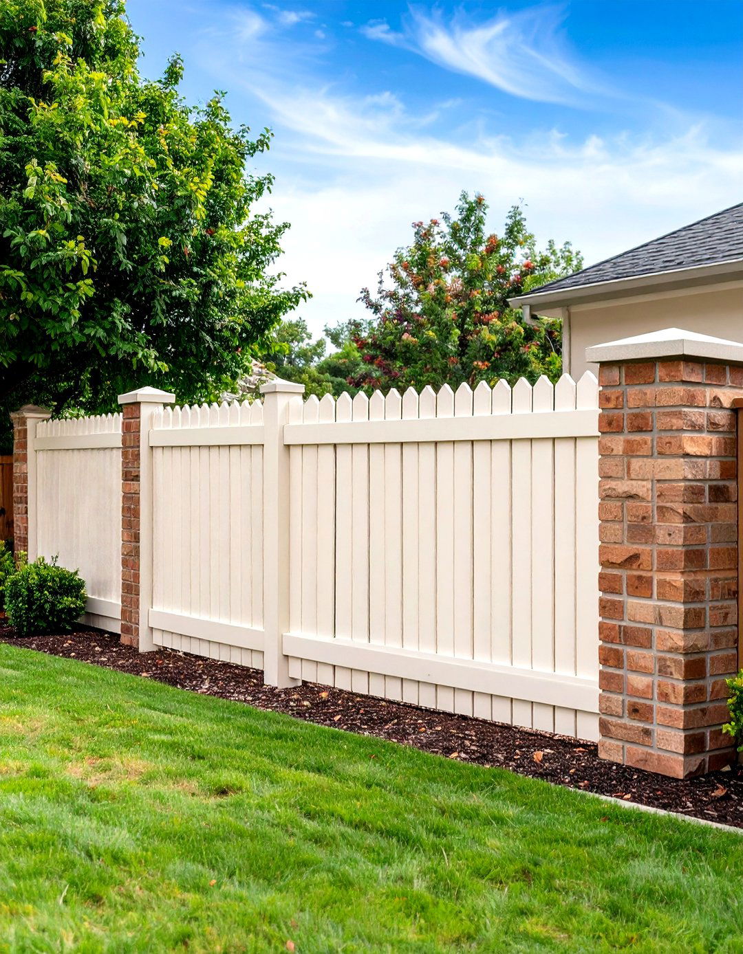 Off White Ivory - 20 Vinyl Fence Colors