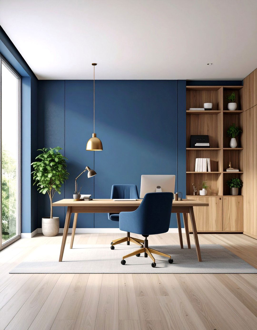 Office Wall Decor Accent Paint - 20 Office Wall Decor Ideas