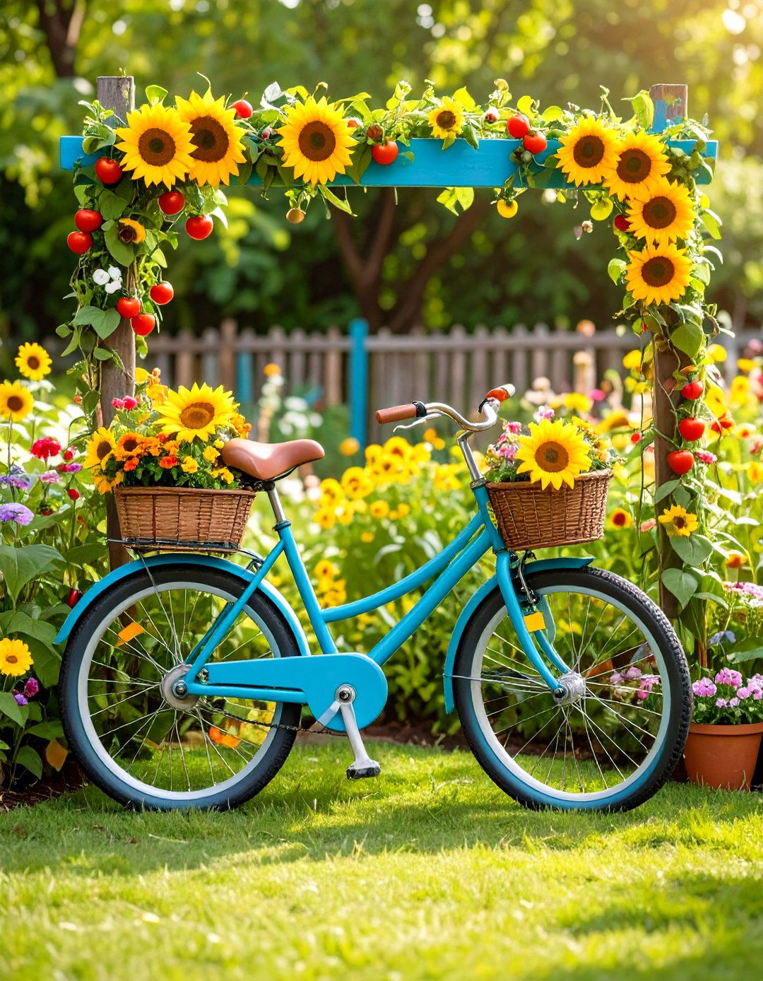 Old Bicycle Garden Childrens Discovery Garden - 20 Old Bicycle Garden Ideas