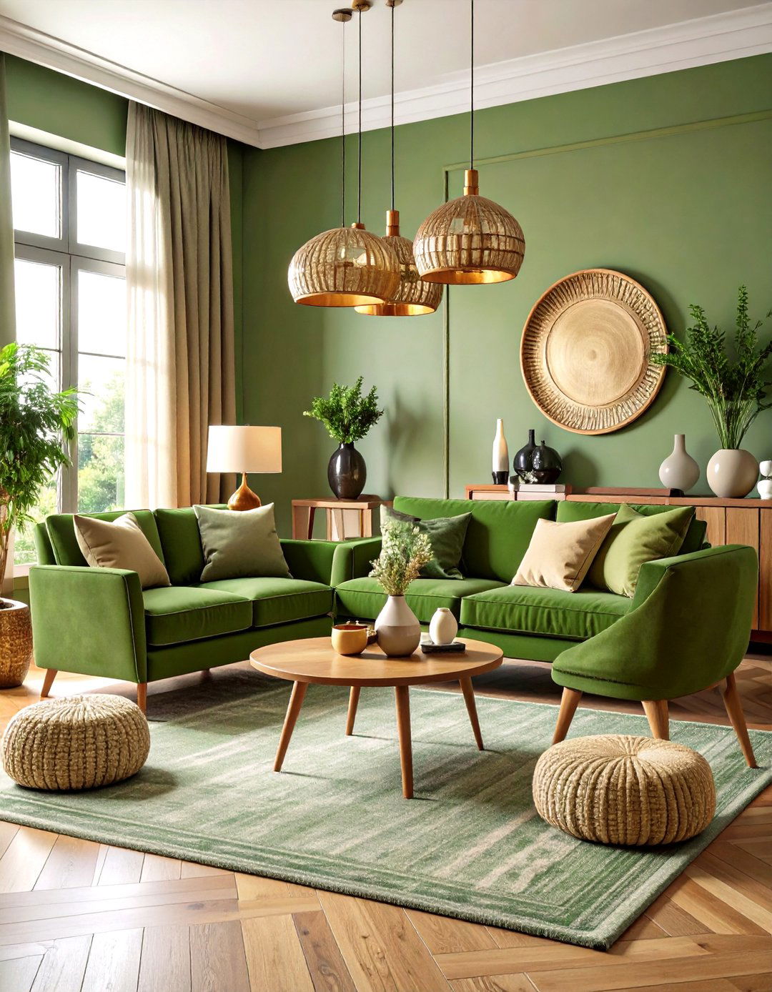 Olive Green Furniture and Accessories - 20 Olive Green Room Ideas