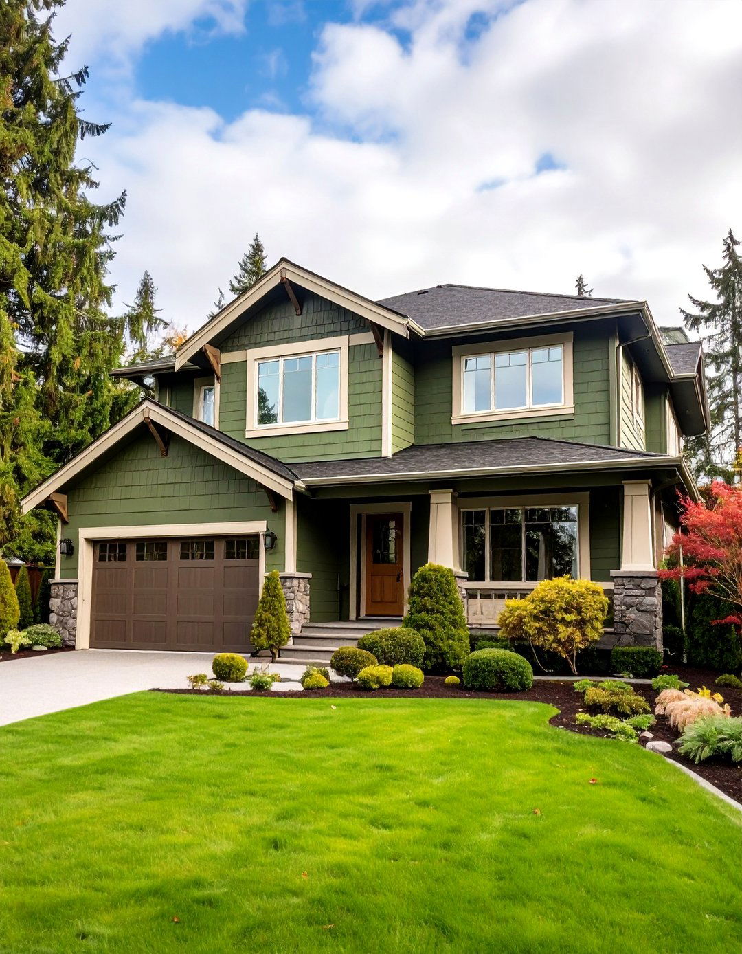 Olive Green House Siding Colors - 20 House Siding Colors