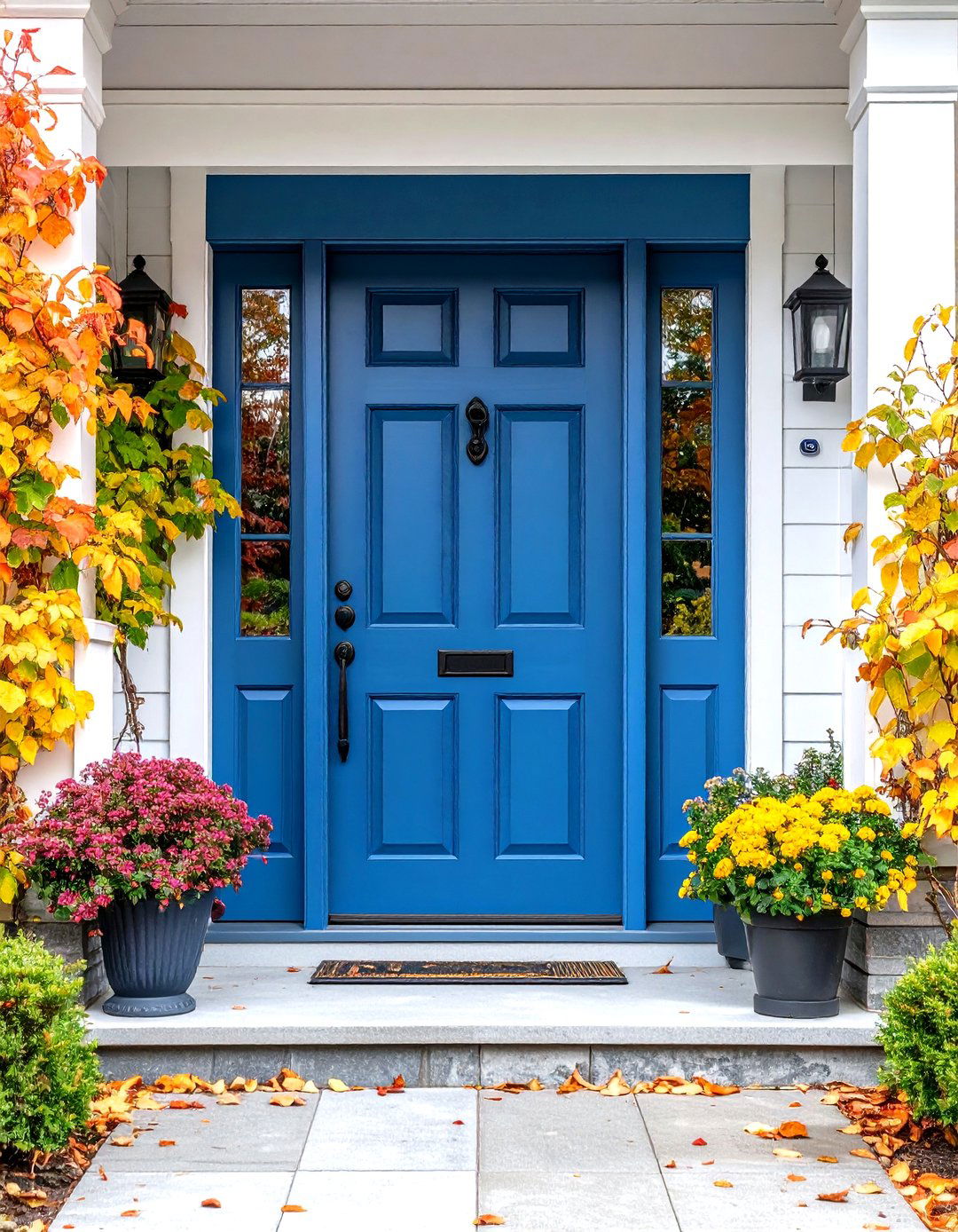 Ombre Gradient Door - 20 Door Painting Ideas