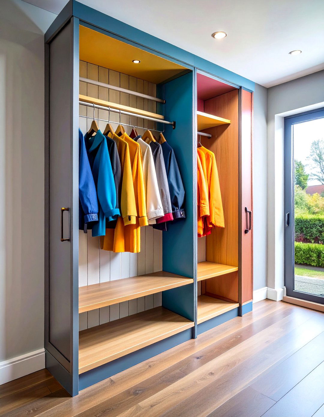Open Air Coat Rack - 20 Small Mudroom Ideas