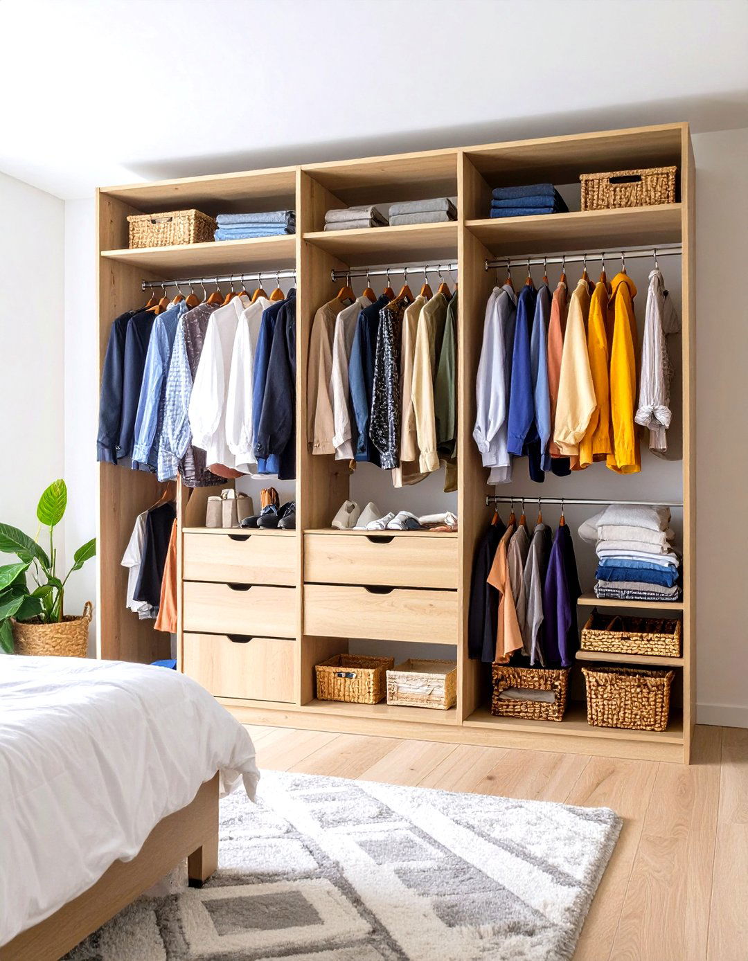 Open Closet Wardrobe Design Ideas - 20 Closet Ideas
