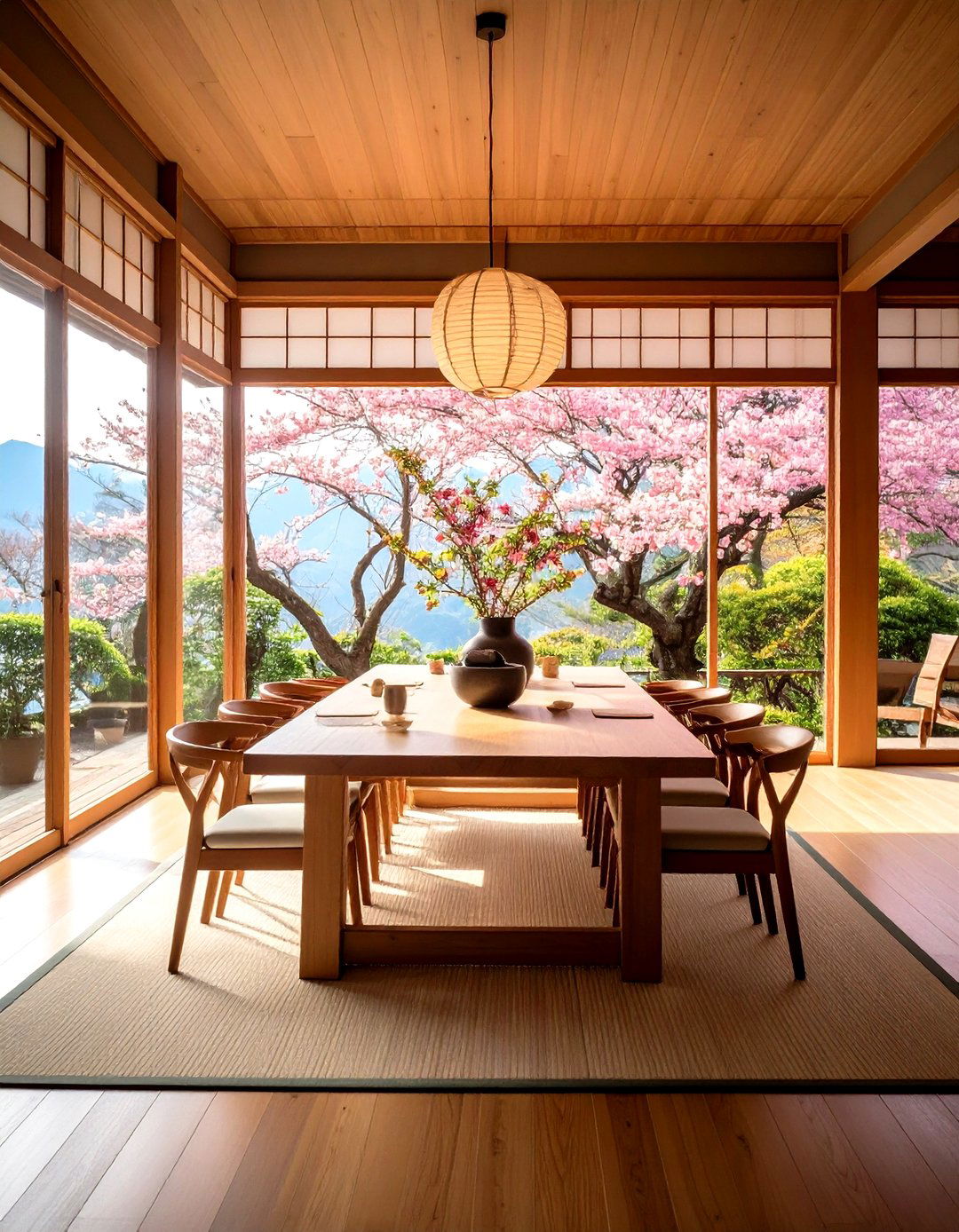 Open Concept Japanese Dining Room - 20 Japanese Dining Room Ideas