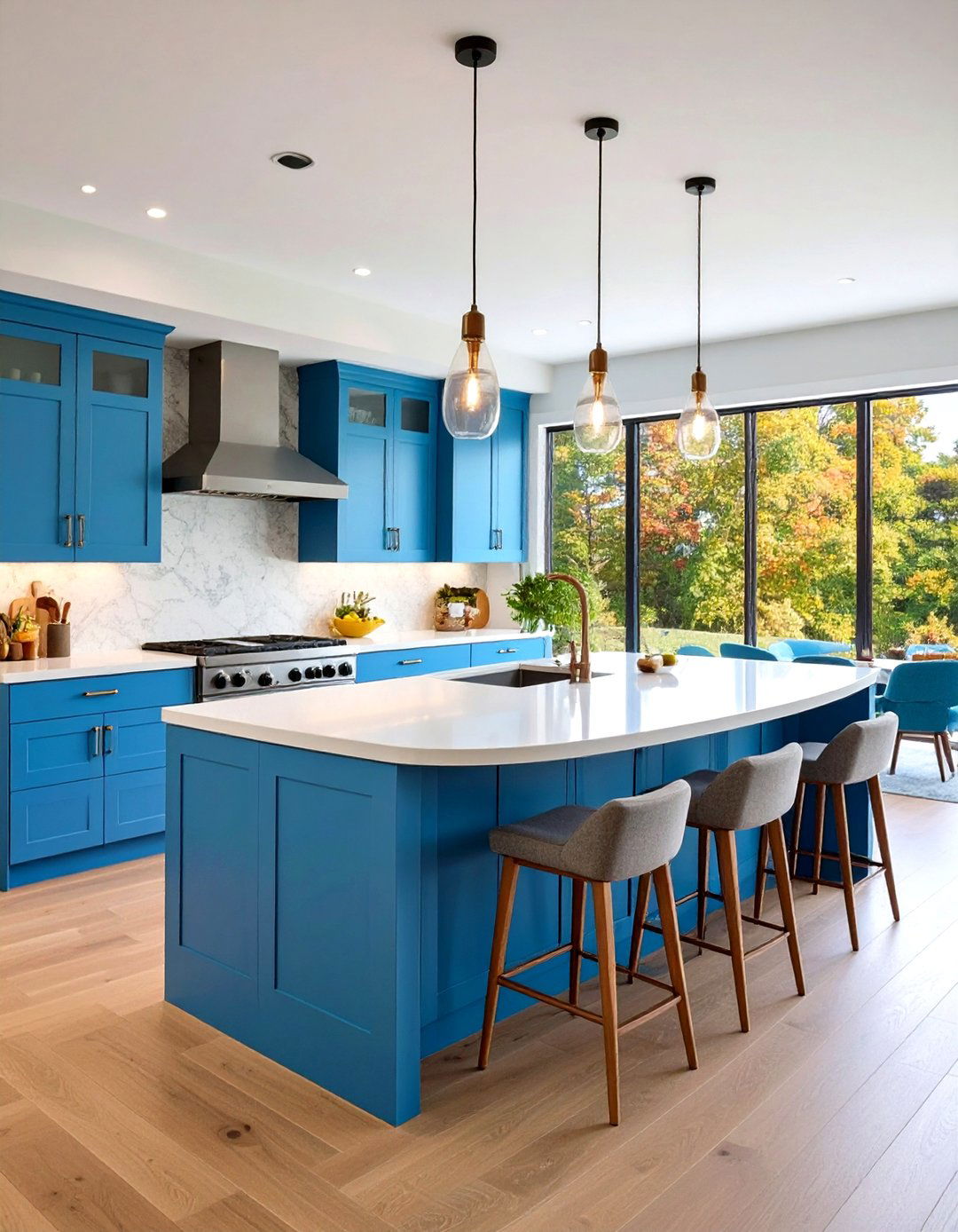 Open Floor Plan Kitchen Peninsula Design for Defined Boundaries - 20 Open Floor Plan Ideas