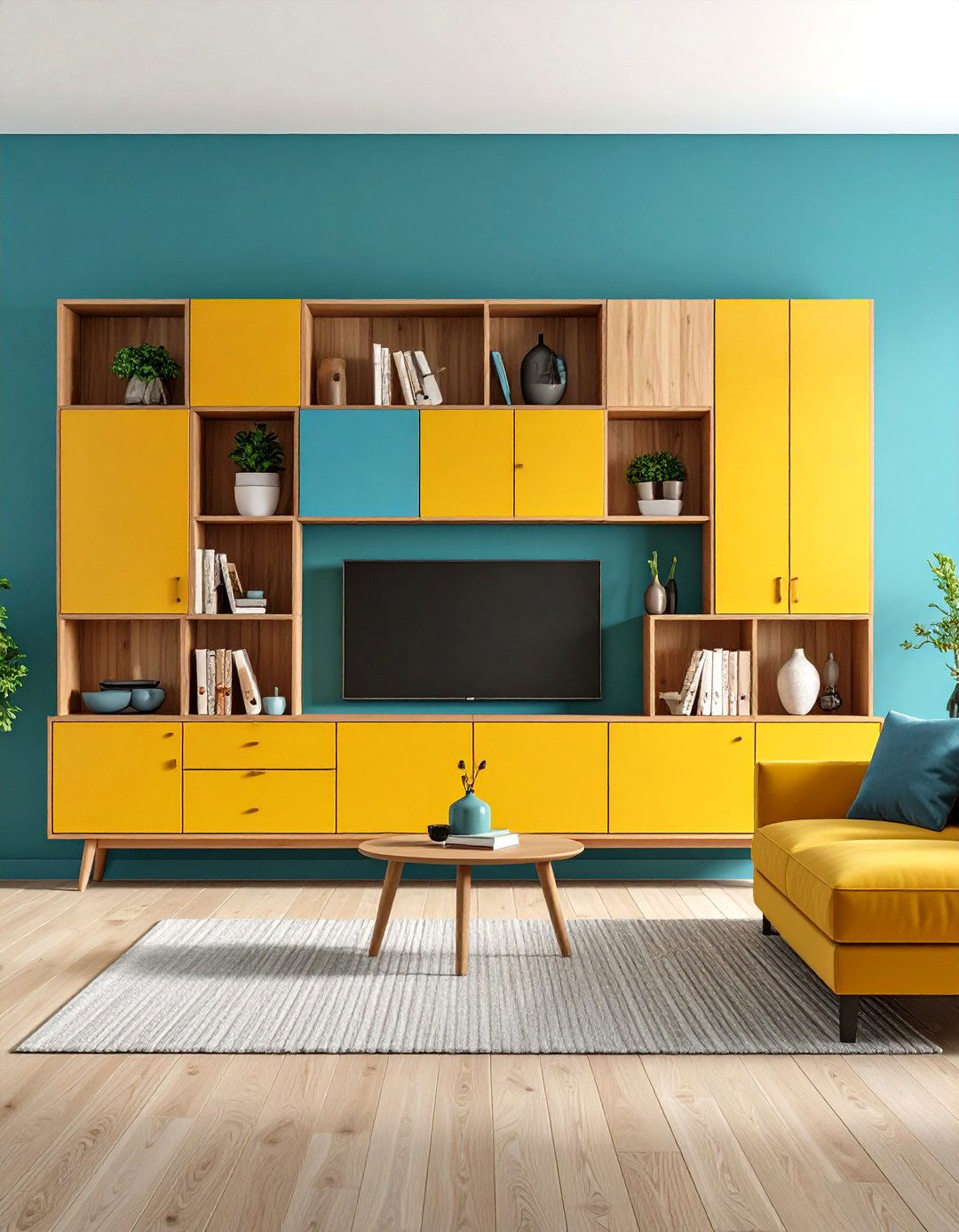 Open Floor Plan Storage Wall Systems for Organized Living - 20 Open Floor Plan Ideas
