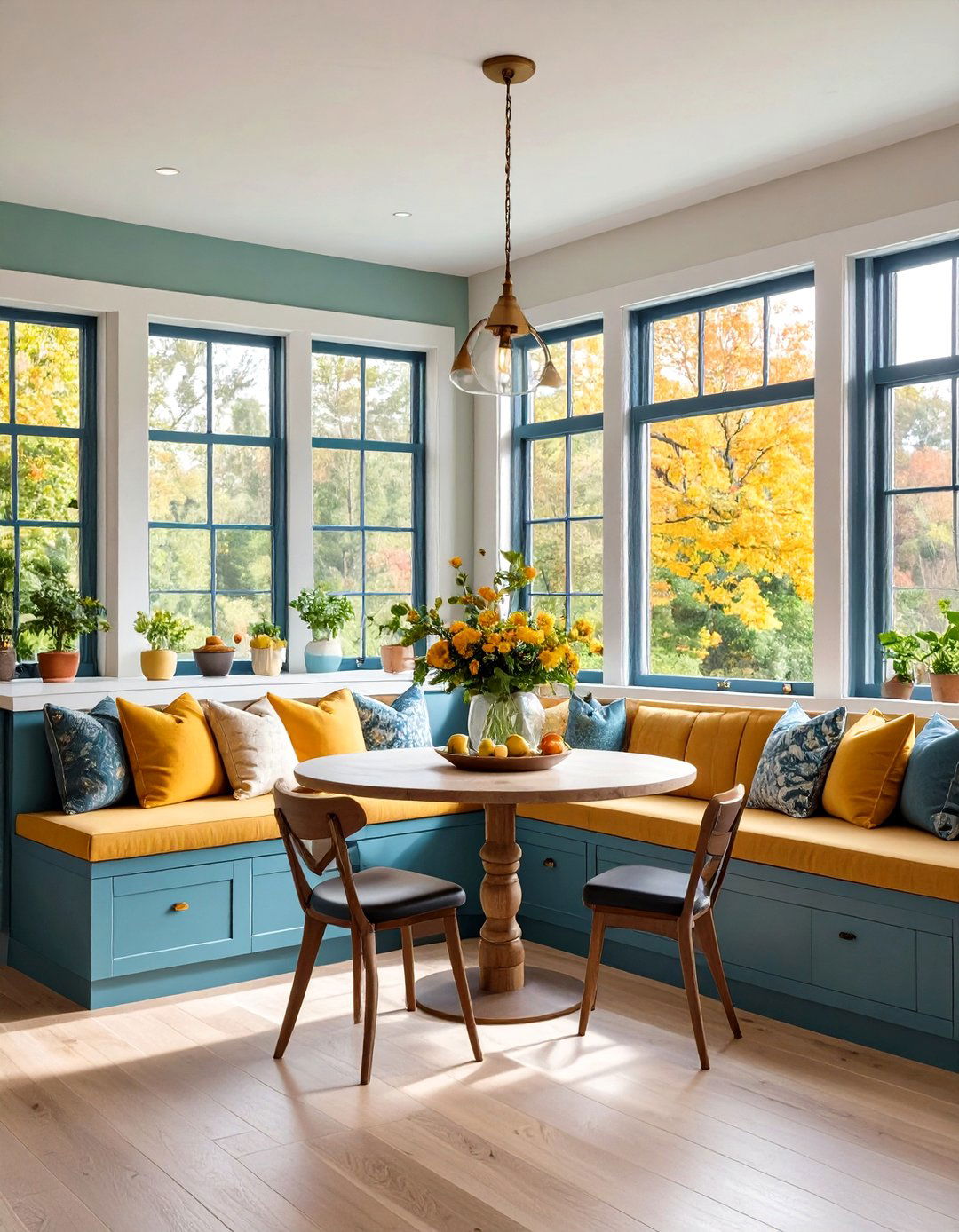 Open Kitchen Breakfast Nook Integration - 20 Open Kitchen Ideas