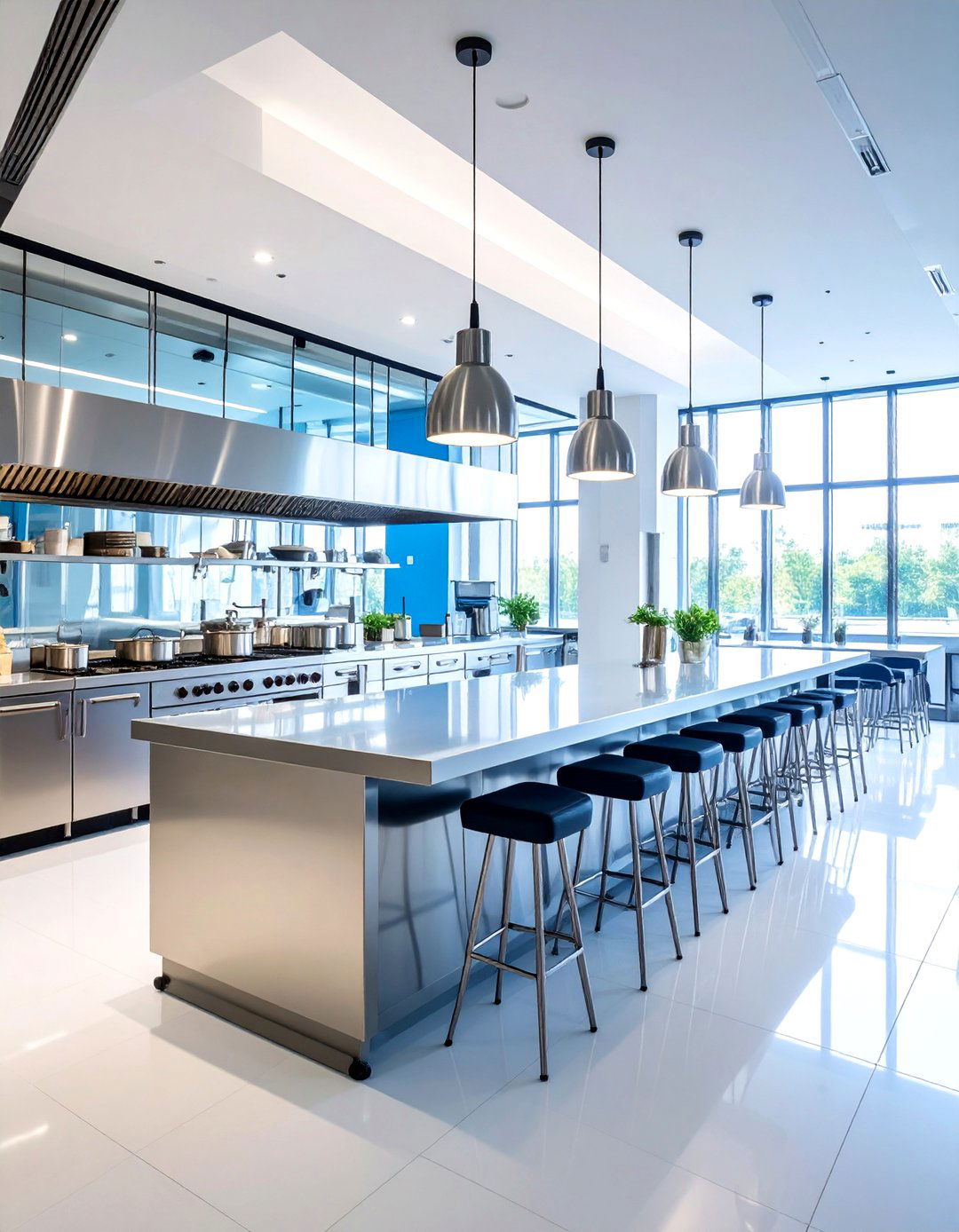 Open Kitchen Restaurant Interior Design - 20 Restaurant Interior Design Ideas