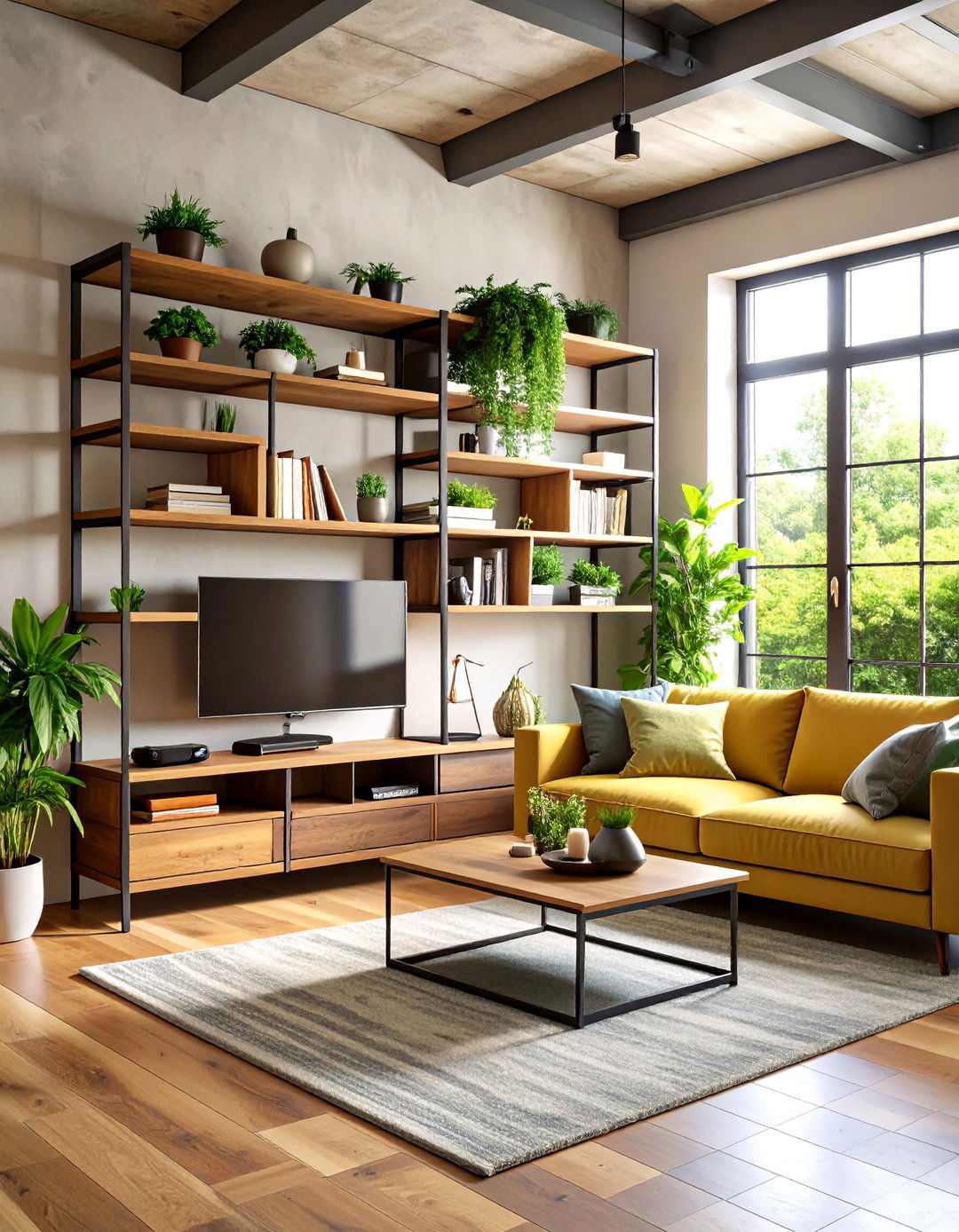 Open Shelving Entertainment Unit - 20 Tv Stand Ideas