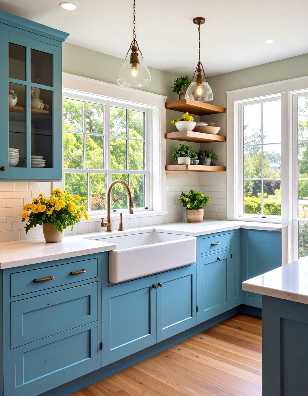 Open Shelving Kitchen Above Sink Placement - 20 Open Shelving Kitchen Ideas