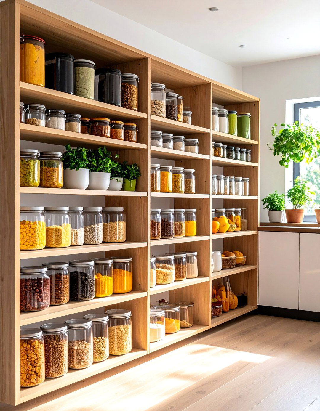 Open Shelving Pantry Door - 20 Pantry Door Ideas