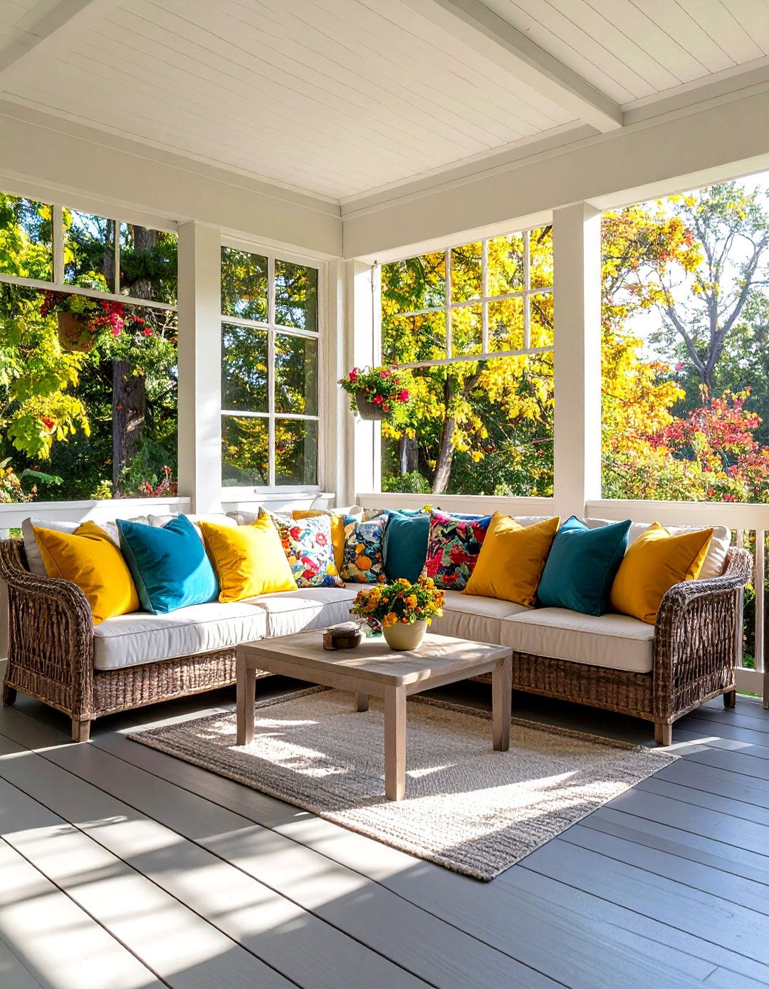 Opt For Extra Deep Cushions - 20 Screened-in Porch Ideas