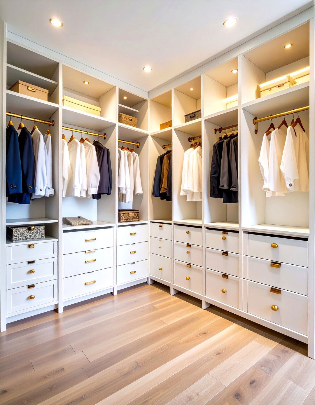 Opt for a Custom Closet System - 20 Walk in Closet Ideas