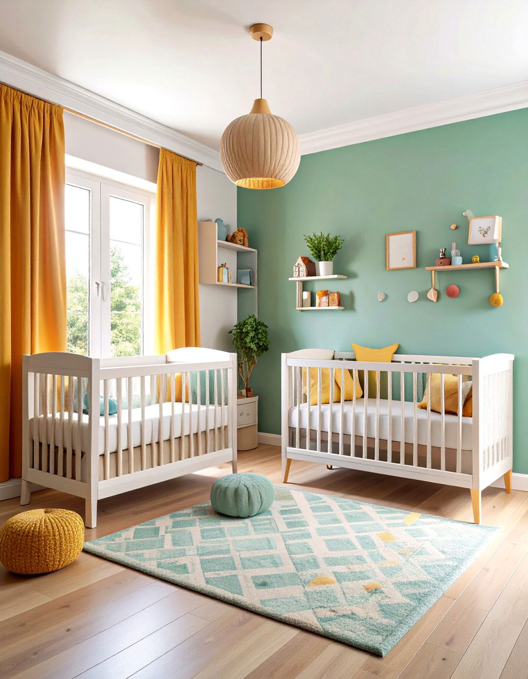 Optimize Crib Placement for Flow - 20 Twin Nursery Ideas