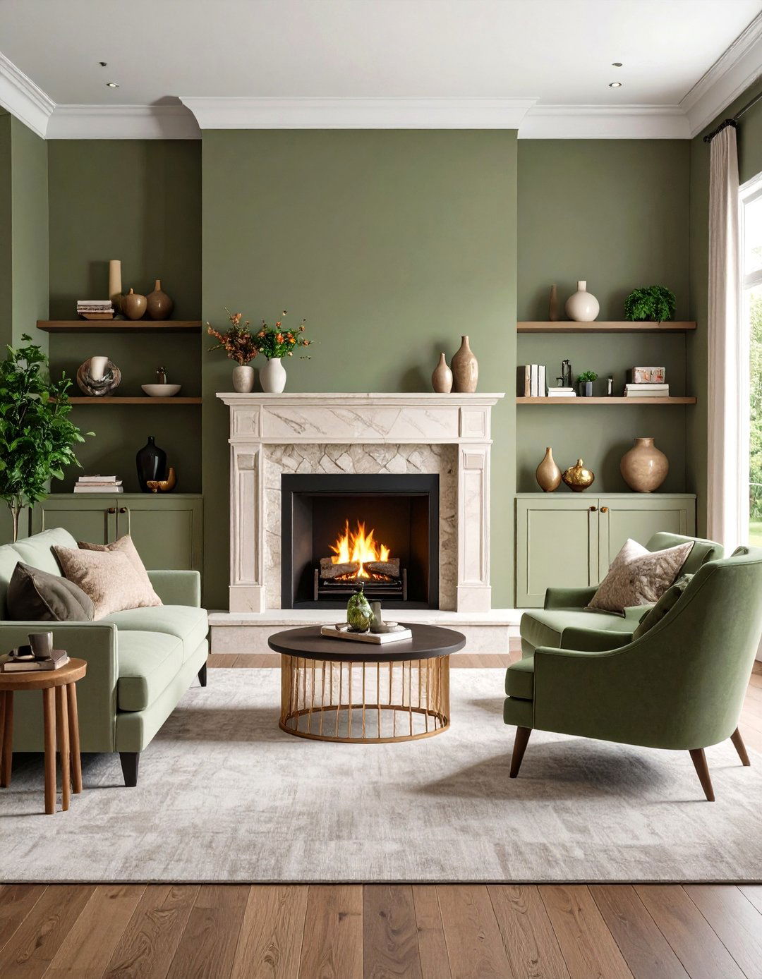 Optimizing Lighting to Enhance Undertones - 20 Taupe Living Room Ideas