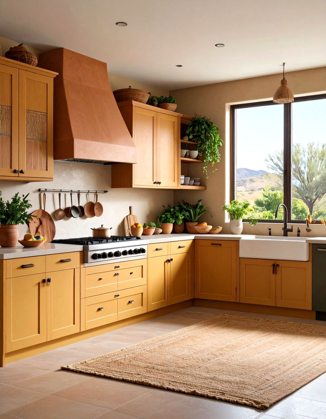Opting for Earth Toned Cabinetry - 20 Southwestern Kitchen Ideas