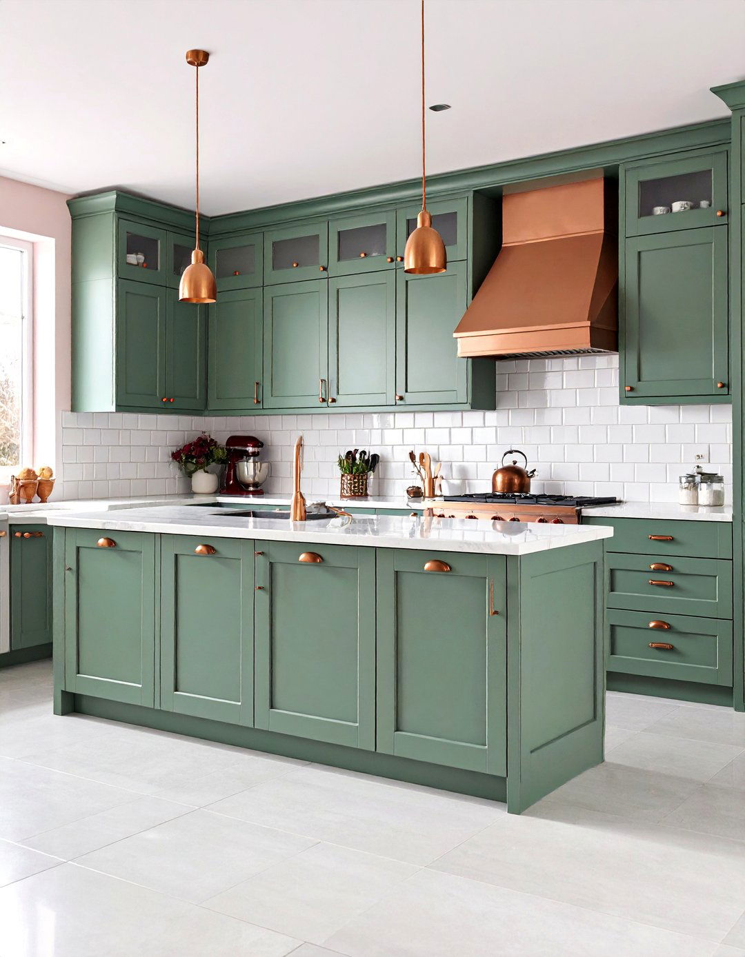 Orange and Teal Colorful Kitchen Energy - 20 Colorful Kitchen Ideas
