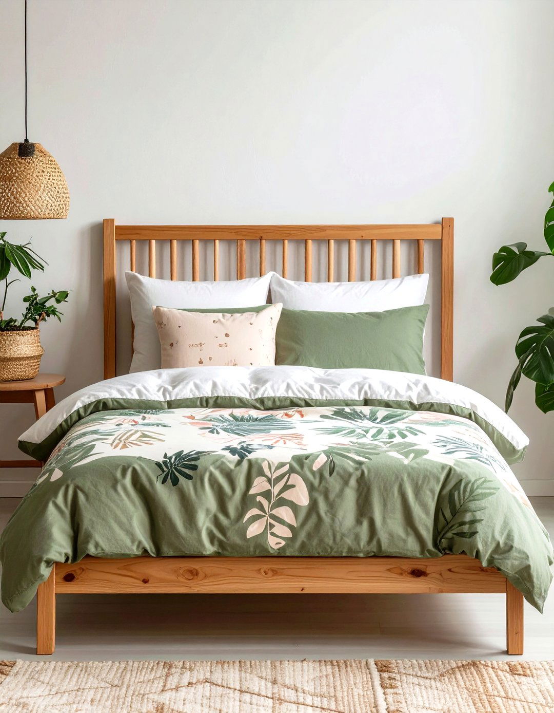 Organic Cotton Boho Bedding Set - 20 Boho Toddler Room Ideas