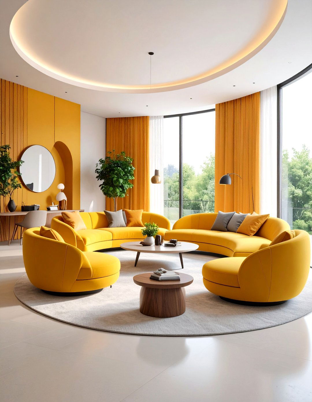 Organic Curve Minimalist Interior Design with Soft Sophistication - 20 Minimalist Interior Design Ideas