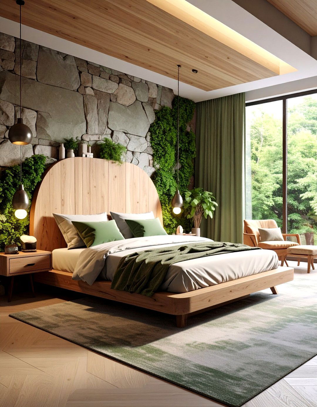 Organic Modern Bedroom Retreat - 20 Modern Bedroom Ideas