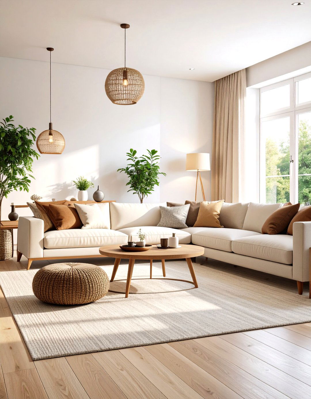 Organic Modern Interior Design Neutral Backdrop Creation - 20 Organic Modern Interior Design Ideas