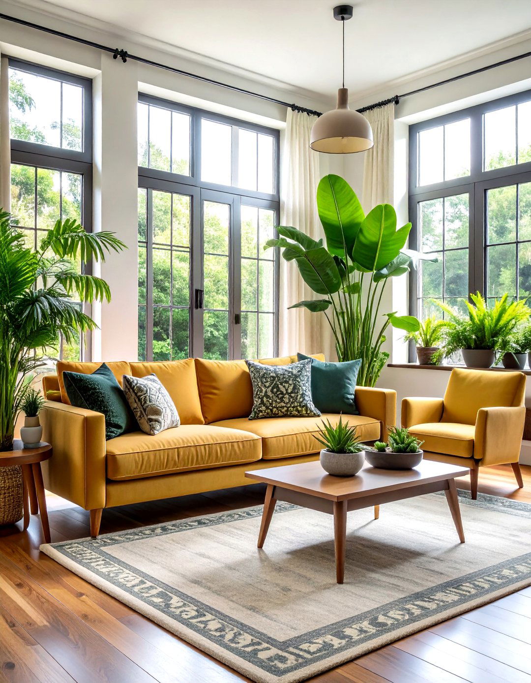 Organic Modern Interior Design Plant Integration - 20 Organic Modern Interior Design Ideas