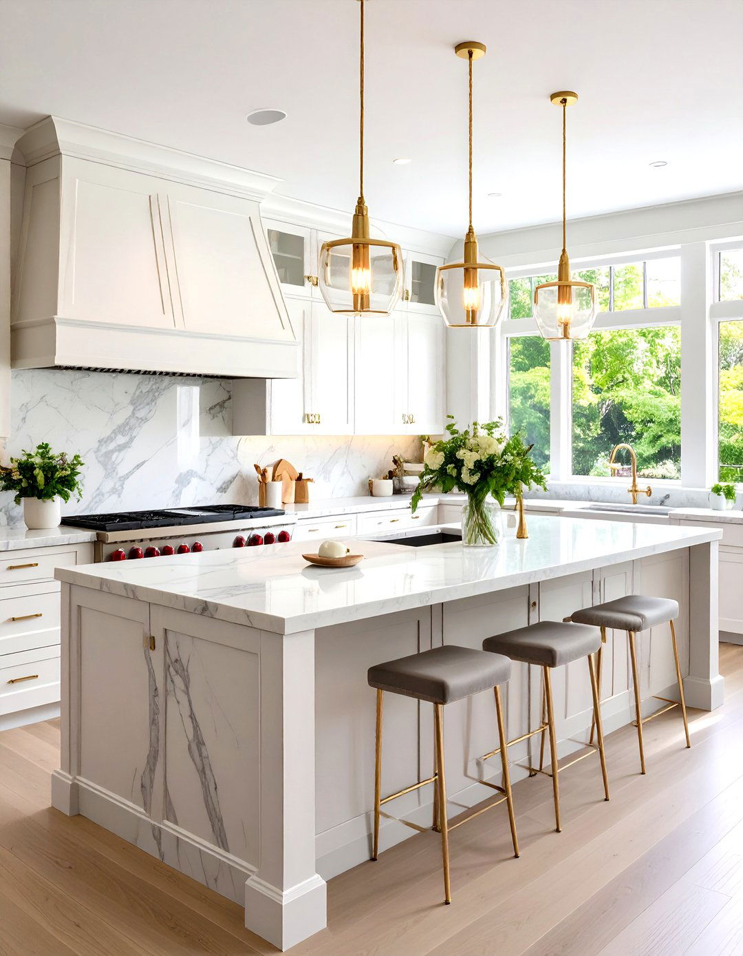 Organic Modern Interior Design Stone Accent Features - 20 Organic Modern Interior Design Ideas
