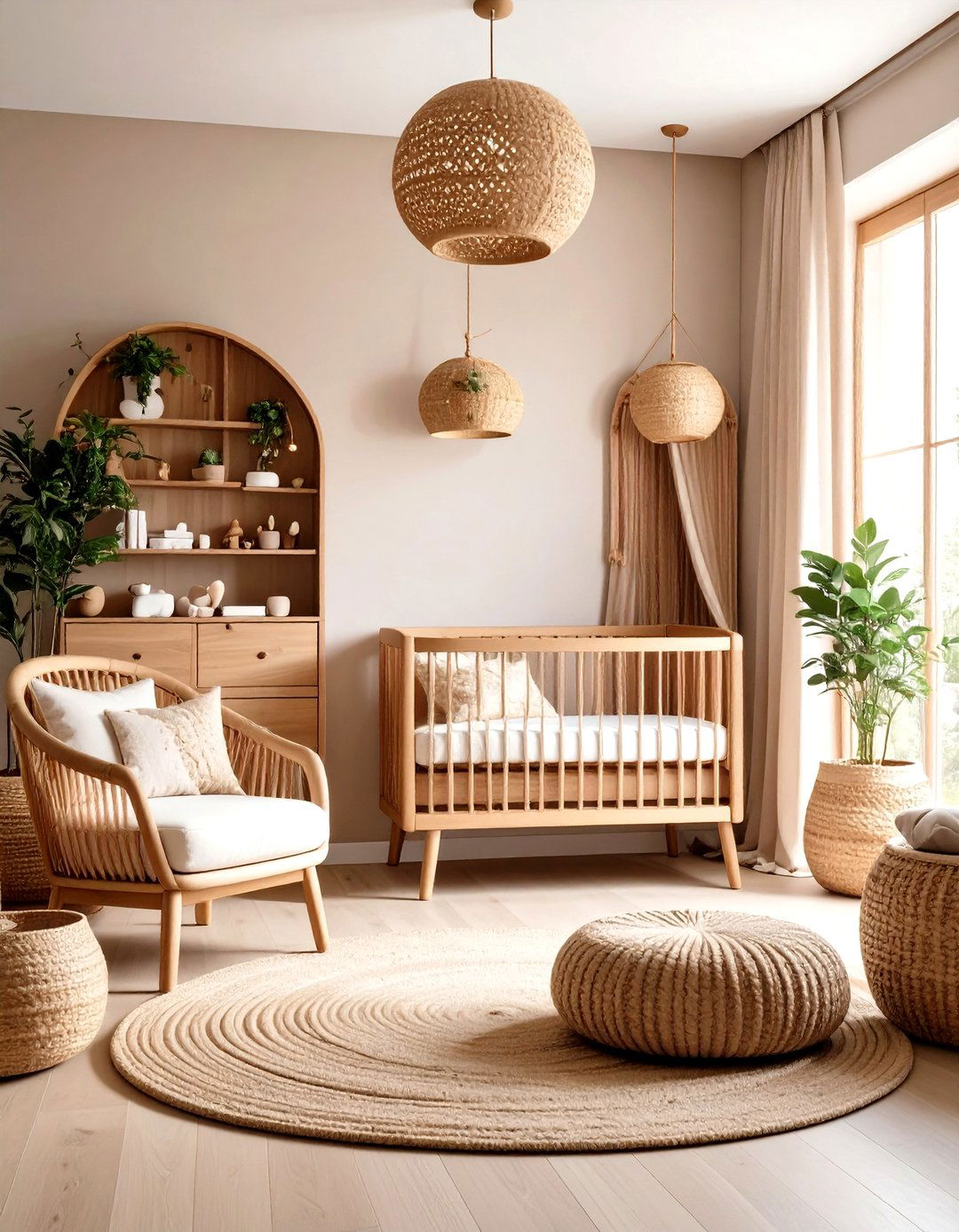 Organic Modern Minimalist Nursery Haven - 20 Minimalist Nursery Ideas
