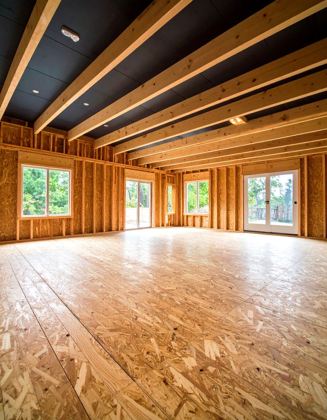 Oriented Strand Board OSB - 20 Shed Floor Ideas